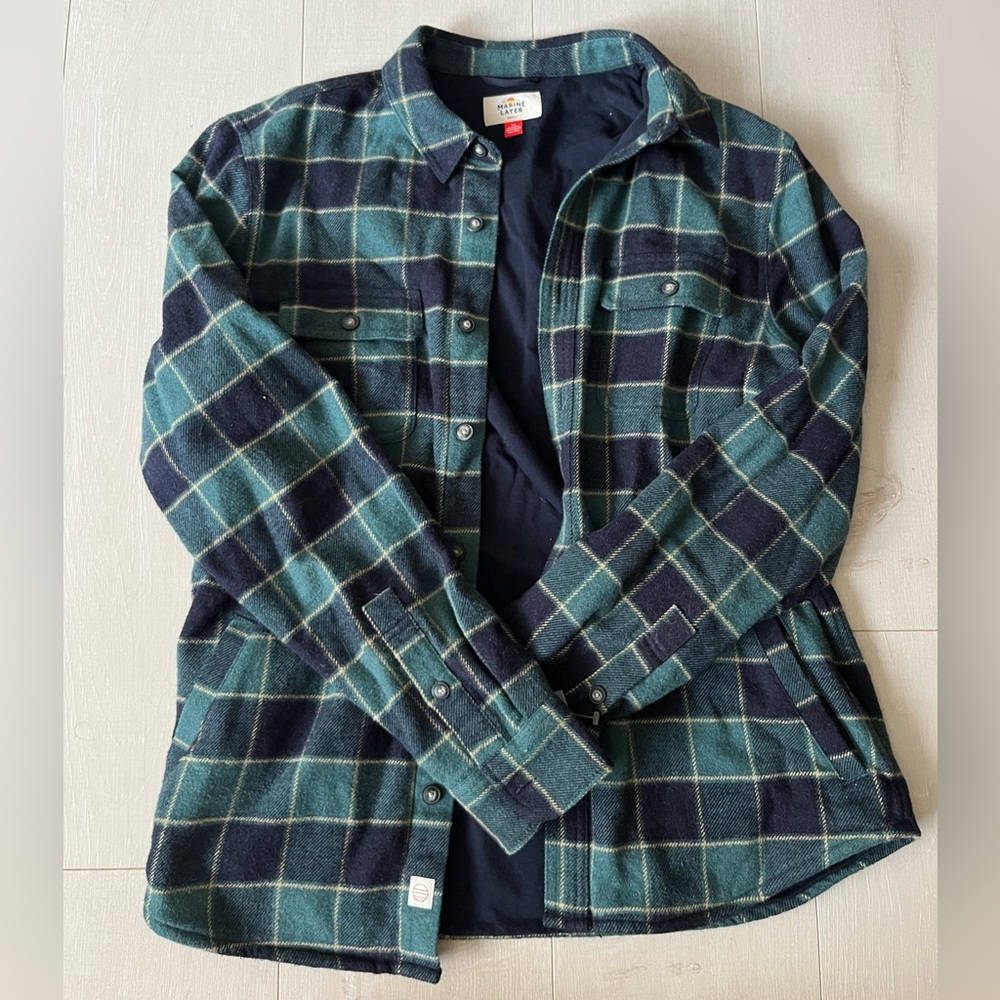 Marine Layer Signature Lined Camping Shirt - Picture 3 of 5